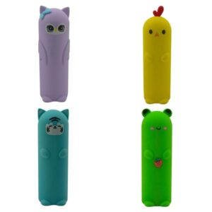 Κασετίνα Βαρελάκι Σιλικόνης με Ζωάκια Must Diakakis 000586142