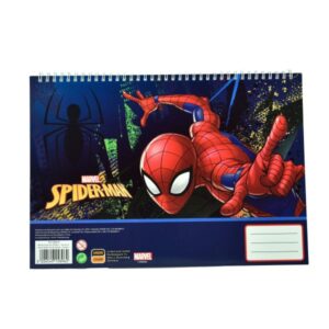 Μπλόκ Ζωγραφικής Α4 40Φ +Αυτοκόλλητα Spiderman Gim 337-06416