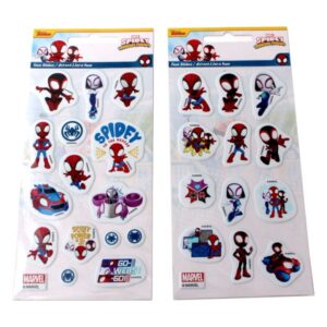 Αυτοκόλλητα Foam Spidey 1 Φύλλο 2 Σχέδια Gim 777-50138