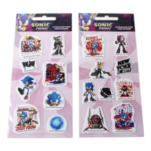 Αυτοκόλλητα Foam Sonic 1 Φύλλο 2 Σχέδια Gim 775-40238