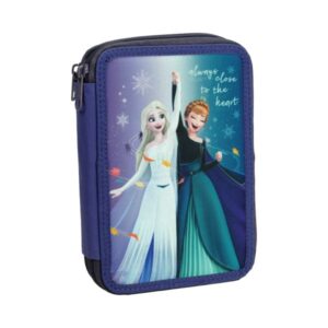 Κασετίνα Διπλή Γεμάτη Frozen Gim 341-72100