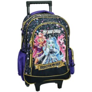 Τσάντα Trolley Δημοτικού Monster High Gim 350-01074