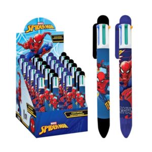 Στυλό Spiderman με 6 χρώματα 1τεμ Diakakis 000508526