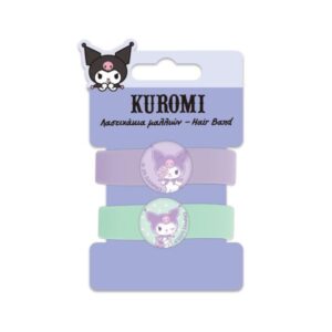 Λαστιχάκια Μαλλιών Kuromi Diakakis 000490157