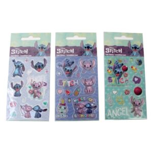 Αυτοκόλλητα Laser Stitch 1 Φύλλο 3 Σχέδια Gim 771-30010