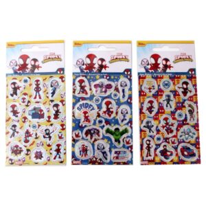 Αυτοκόλλητα Laser Spidey 1 Φύλλο 3 Σχέδια Gim 777-50110