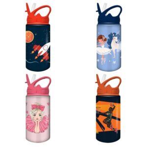 Παγούρι Αλουμινίου 500ml με Καλαμάκι Must Diakakis 000586450