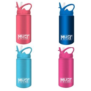 Παγούρι Αλουμινίου 500ml με Καλαμάκι Must Diakakis 000586451