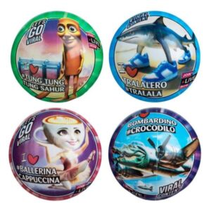 Μπάλα Πλαστική Ø 23 cm Brain Rot Star 11/3343