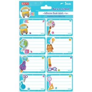 Ετικέτες Αυτοκόλλητες Sticki Back To School 16τεμ 213134