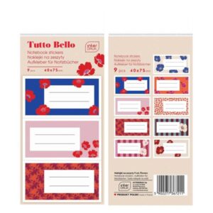 Ετικέτες 9ετικέτες Tutto Bello Inter Druk P18297