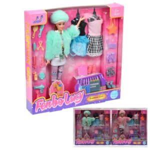 Κούκλα Fashion με Γούνα Martin Toys FB111