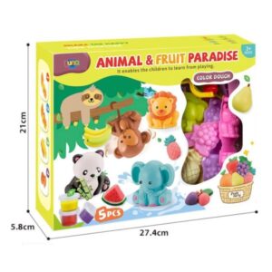 Πλαστοζυμαράκια Ζώα με Φρούτα Diakakis 000623276