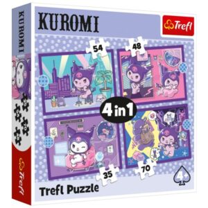 Πάζλ 4 σε 1 Kuromi Trefl 34676