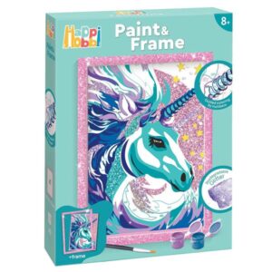 Paint & Frame Ζωγραφίζω Με Αριθμούς Fairytale Unicorn AS Company 1038-41042