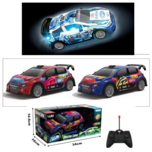 R/C Τηλεκατευθυνόμενo Sport Car 4 functions με φώτα Martin Toys UJ99-P386