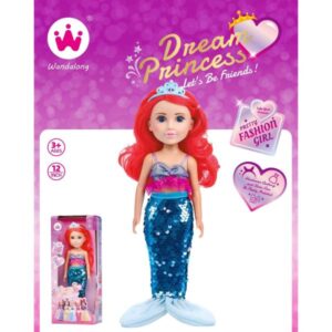 Κούκλα 31cm Βινυλίου Πριγκίπισσα Martin Toys W12N-01D