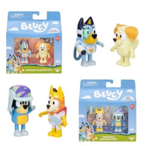 Bluey Σετ 2 Φιγούρες 2 Σχέδια Giochi Preziosi BLY91110