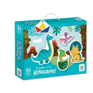 Baby Πάζλ 2τεμ-7τεμ Δεινόσαυροι Desyllas 101500