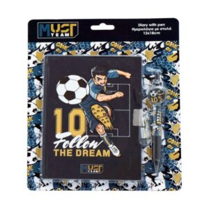 Ημερολόγιο Κλειδι + Στυλό Must Team 000586980