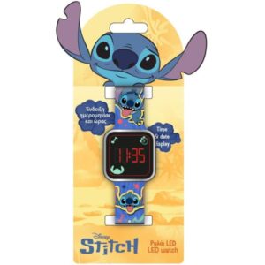 Ρολόι Χειρός Led Disney Stitch Diakakis 000565654