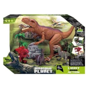 Dinosaur Planet B/O Δεινόσαυρος με φώτα & ήχους Zanna 17-02792