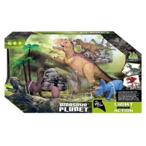 Dinosaur Planet B/O Δεινόσαυρος με φώτα & ήχους Zanna 14-00467
