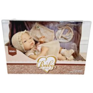 Κούκλα Μωρό σετ ρούχα Zanna 11-02488