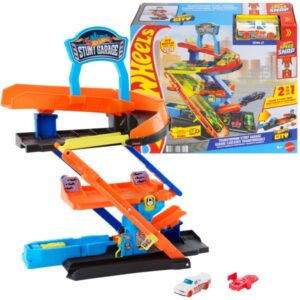 Hotwheels Transforming Stunt Garage Mattel JHL94