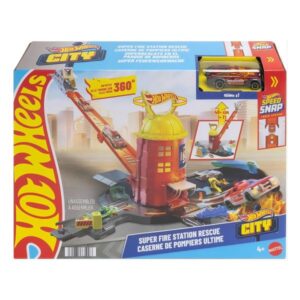 Hotwheels Super Fire Station Mattel JHL95