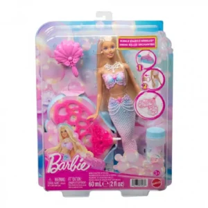 Barbie Γοργόνα με Φούσκες Mattel JLW56