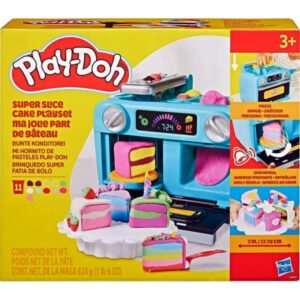 Play-Doh Πλαστελίνη Super Slime Cake playset Hasbrο G0497