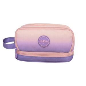 Κασετίνα Βαρελάκι Διπλό Handle Polo 937015-8411