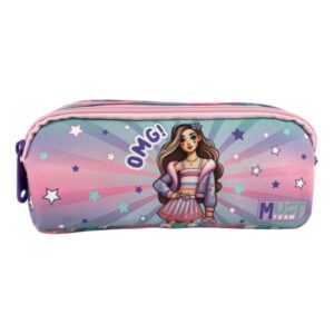Κασετίνα Βαρελάκι Διπλό Fashion Girl Must 000587228
