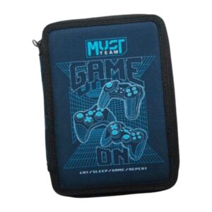 Κασετίνα Διπλή Γεμάτη Game On Must Diakakis 000587242