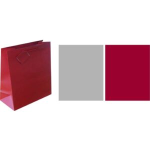 Σακούλα Δώρου Μονόχρωμη 40x49x19cm 2 Χρώματα