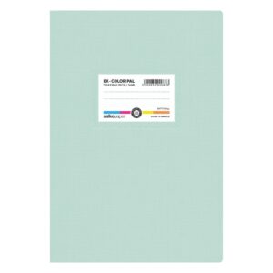 Τετράδιο Πλαστικό Ex-Color Pal 17Χ25 Πράσινο 50φ Salko 2087