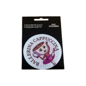Αυτοκόλλητα PVC Brainrot 2τεμ Gim 779-9124