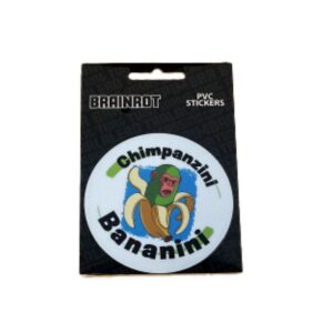 Αυτοκόλλητα PVC Brainrot 2τεμ Gim 779-9124