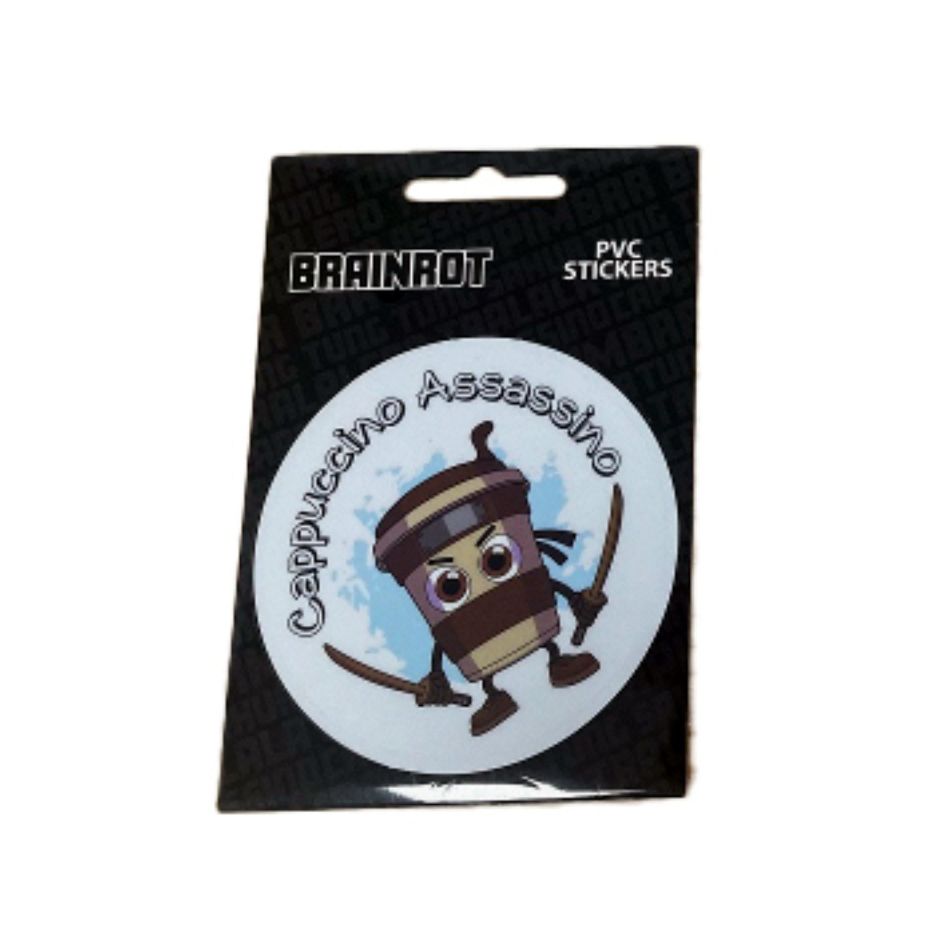 Αυτοκόλλητα PVC Brainrot 2τεμ Gim 779-9124