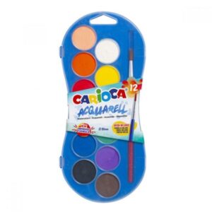 Νερομπογιές 12 Χρωμάτων Carioca 42404