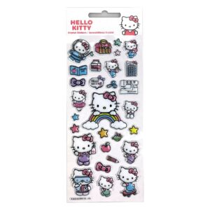 Αυτοκόλλητα Crystal Hello Kitty 1 Φύλλο Gim 776-78820