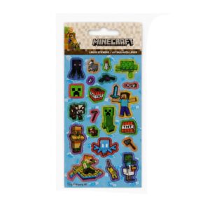 Αυτοκόλλητα Laser Minecraft 1 Φύλλο Gim 775-70010