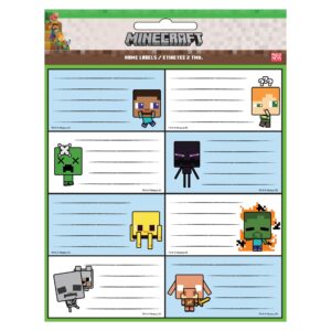 Ετικέτες 2φύλλα 16ετικέτες Minecraft 775-70046