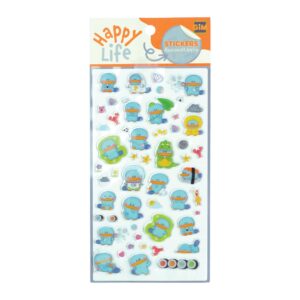 Αυτοκόλλητα Foam Happy Life 1 Φύλλο Gim 770-83003