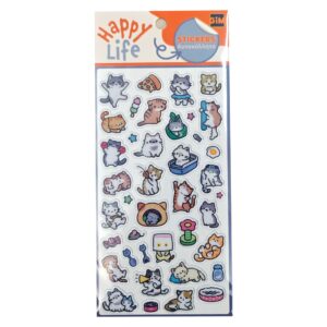 Αυτοκόλλητα Foam Happy Life 1 Φύλλο Gim 770-83103