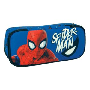 Κασετίνα Βαρελάκι Διπλό Spiderman Gim 337-11144