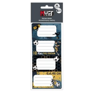 Ετικέτες 5φύλλα 20ετικέτες Must Diakakis 0586906
