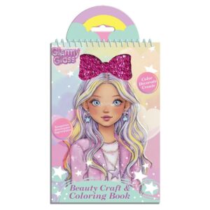 Σετ Ζωγραφικής 16 Φύλλα με Αυτοκόλλητα Glammy Gloss Diakakis 000630020