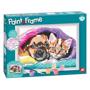 Paint & Frame Ζωγραφίζω Με Αριθμούς Sweet Friendship AS Company 1038-41020